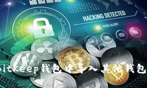 如何在BitKeep钱包中导入其他钱包的数据?