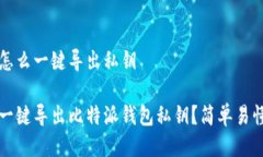 比特派钱包怎么一键导出私钥deaoti如何一键导出