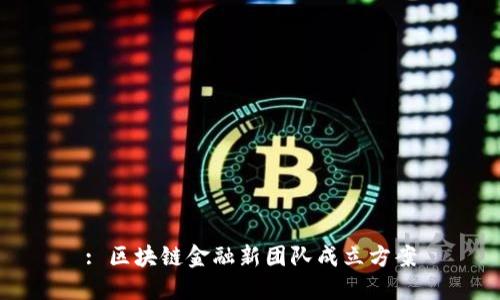 : 区块链金融新团队成立方案