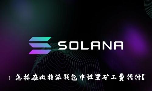 : 怎样在比特派钱包中设置矿工费代付？