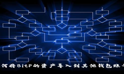 如何将BitP的资产导入到其他钱包账号？