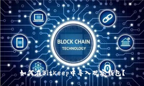 如何在BitKeep中导入观察钱包？