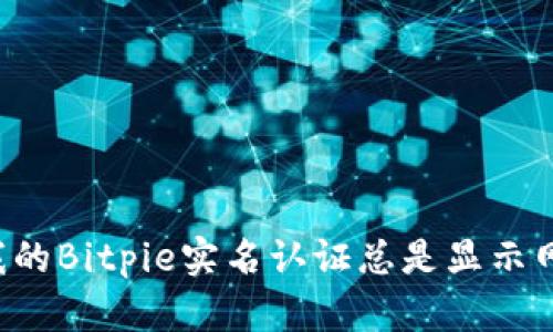 为什么我的Bitpie实名认证总是显示网络错误？