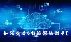 如何查看B特派领的猫币？