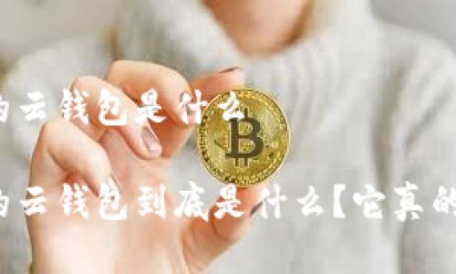 比特派的云钱包是什么

比特派的云钱包到底是什么？它真的安全吗？