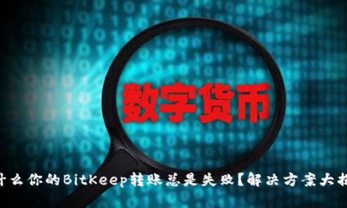 为什么你的BitKeep转账总是失败？解决方案大揭秘！