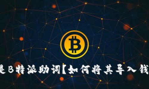 什么是B特派助词？如何将其导入钱包中？