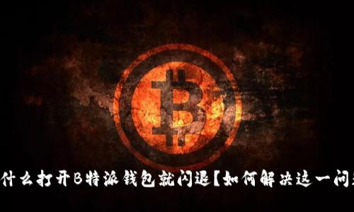 为什么打开B特派钱包就闪退？如何解决这一问题？