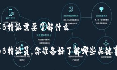 从事B特派需要了解什么

成为B特派员，你准备好了解哪些关键事项？