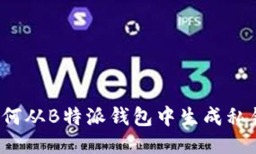 如何从B特派钱包中生成私钥？