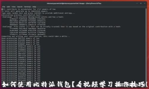 
如何使用比特派钱包？看视频学习操作技巧！