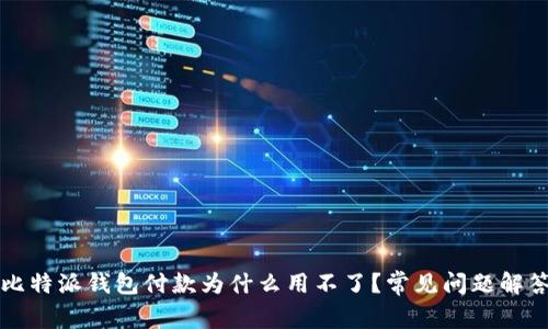 比特派钱包付款为什么用不了？常见问题解答