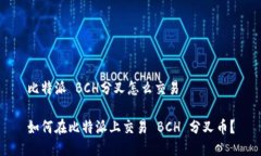 比特派 BCH分叉怎么交易如何在比特派上交易 BC