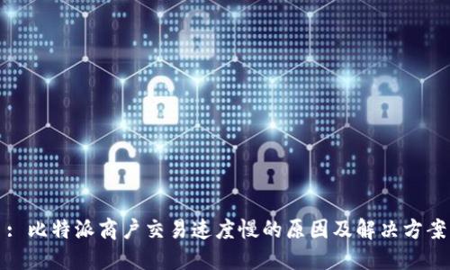 : 比特派商户交易速度慢的原因及解决方案