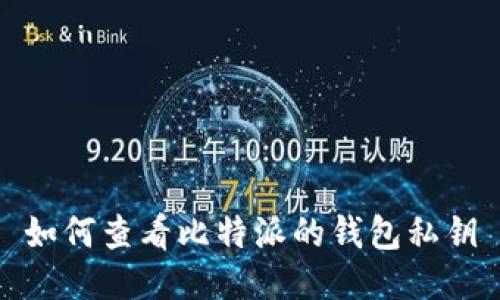 如何查看比特派的钱包私钥