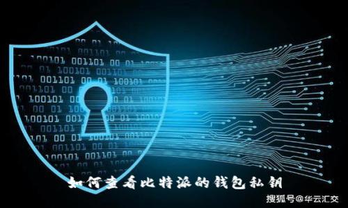 如何查看比特派的钱包私钥